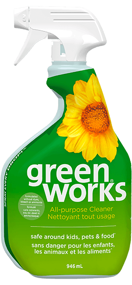 spray bottle of Green Works All-Purpose Cleaner